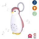 Zazu Nattlampe m/musikk Zoe Pingvin Machine Pink