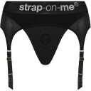 Strap-On-Me Rebel Seletøys G-streng med Strømpestropper     - M