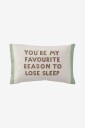 Ellos Home   Putevar Lose Sleep til sprinkelseng 38x55 cm   Rosa