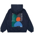 The New Tnparvelo Os Hoodie Navy 122/128