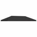  Hagepaviljong kanopydeksel 6 x 3 m Antrasitt Polyester 190