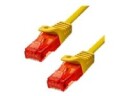 ProXtend - Koblingskabel - RJ-45 (hann) til RJ-45 (hann) - 75 cm - 6 mm - UTP - CAT 6 - halogenfri, uten hindringer, flertrådet - gul
