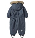 Wheat Nickie Vinterdress til Barn Greyblue 86 med Avtakbar Hette