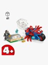Lego Spidey På Sin Motorsykkel Mot Rhino 11206 Red One Size