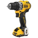 DEWALT DCD701D2 DRILL 12V XR KOMPAKT 2X2,0AH