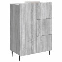  Serviesskap Grå sonoma 66 x 34,5 x 91,5 cm Konstruert tre