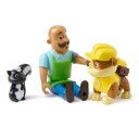 Paw Patrol Figursett 3 Stk Rubble Og Mr. Porter