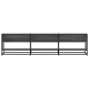  TV-benk grå sonoma 180x40x46 cm konstruert tre 8721102923142
