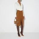 Elisabetta Franchi Dame Topper Beige XS,