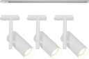 Link Jerome 1 meter skinne med 3 spotter - Hvit