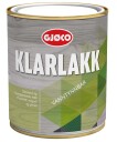 Gjøco klarlakk 90 blank vanntynnbar 0,75 l