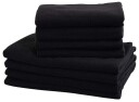 Borg Living Microfiber håndklær - 8 stk - Grå - Lette håndklær