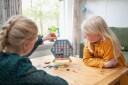 BS Toys 3 Dots Tre på Rad Barnespill i Tre for 2-3 Spillere