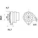 MAHLE MG 432 Dynamo