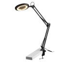 Halo Design Magni Archi LED Klemmelampe Svart