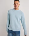 Jack & Jones Jornorrebro Catskills Knit Crew Nec Collegegensere Blå