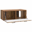  Vegghengt TV skap Gammelt tre 78,5 x 41 x 30 cm Konstruert tre