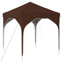  Pop up Festtelt 194 x 194 x 245 cm Brun