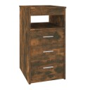 vidaXL Kommode røkt eik 40x50x76 cm konstruert tre