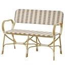Sika Design Bistrobenk 2 seter STRIPET