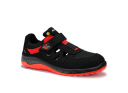 Sko Elten Lonny Red Easy Esd S1p, Sort/Rød 44