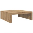  Salongbord artisan eik 100x100x35 cm konstruert tre 8721158440389