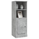 vidaXL Highboard betonggrå 36x35,5x103,5 cm konstruert tre