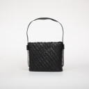 Tommy Hilfiger Th Braided Shoulder Bag - Black - ONE SIZE