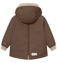 MINI A TURE Matbabywen Fleece Lined Winter Anorak. Grs   Brown   86