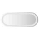 vidaXL LED-baderomsspeil 50x20 cm oval