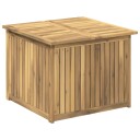 vidaXL Hage Lagringsboks Solid akasietre 70,5 x 68,5 x 53,5 cm