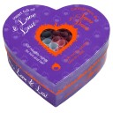 Tease & Please Heart Full of Love and Lust Erotisk Spill til Par - Lilla         - Lilla