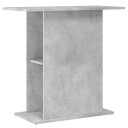 Akvariumstativ Betonggrå 75X36X72.5 cm Konstruert Tre