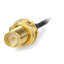 Adapter UFL til RP-SMA hann 10 cm – antennekabel