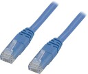 Deltaco UTP Cat.6 patchkabel 0.5m, blå
