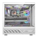 Darkflash DS950V Kabinett Display 6 Fans hvit DS950 SCRN WHT +6F