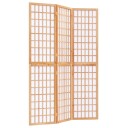  Sammenleggbar romdeler 3 paneler japansk stil 120x170 cm 8720845718695