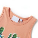 vidaXL Singlet for barn lyseoransje 140