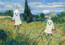 Halloween Landscape Poster Plakat / 70x100cm