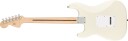 Squier Affinity Series Stratocaster Olympic Hvit, Hvit Pickguard, Mn