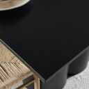 Olivia Spisegruppe 210 cm Rektangulær med 6 Alfons stoler - Sort/Beige