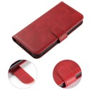 Hurtel Magnet Case tilfelle for Samsung Galaxy S23 + flip cover lommebok stativ Rød