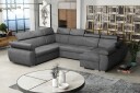 Boston Hjørnesofa Høyre   Svart