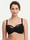 CHANTELLE Floral Touch Very Covering Underwired Bra   Black   G x 75