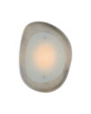 Visual Comfort Samos Sculpted Sconce Burnished Silver Leaf