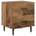  Nattbordskap Gammelt tre 40 x 35 x 47.5 cm Konstruert tre