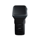 3mk Silikonrem til Apple Watch 38/40/41mm Svart