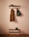 Maze Bill Hat rack hattehylle Svart, m?rkebrun