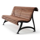 Byarums Bruk Jujol sofa svartoljet mahogny