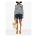 Maison Kitsuné Dame Topper Flerfarget L,
